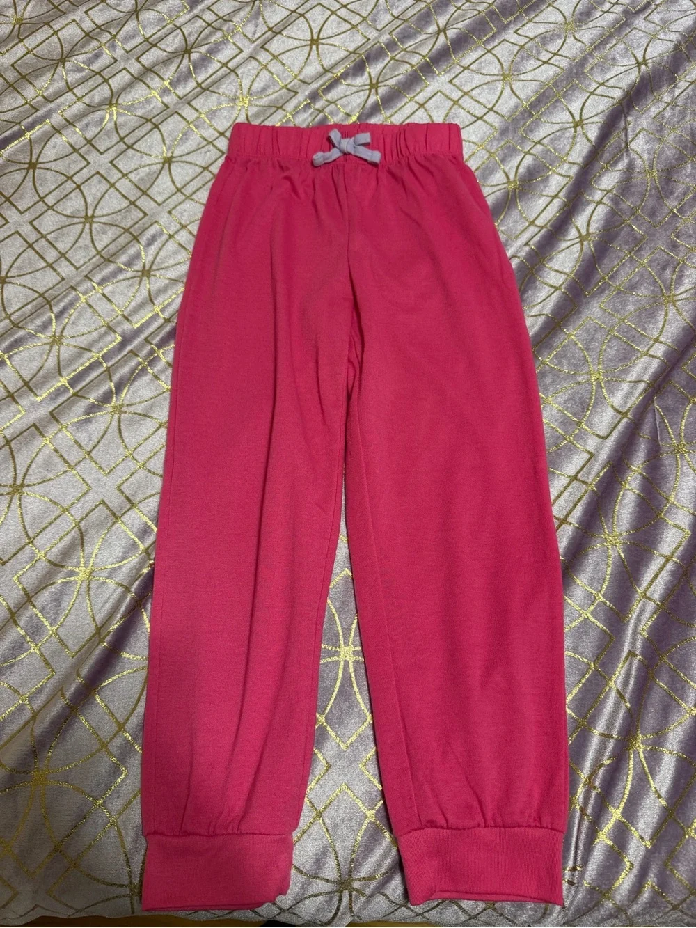💥 KIDS Eddie Bauer Pink Rainbow Graphic PJ Set
